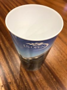 US openのコーラのカップ