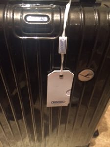 フランクフルトでリモアのスーツケースの買い物しました。