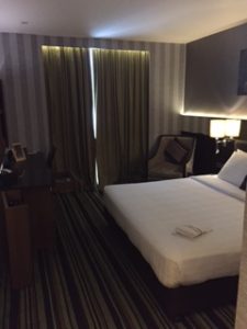 バンコクのスクンビットのホテルの部屋