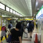 京成で成田空港駅に到着