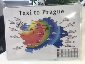 プラハのタクシー料金