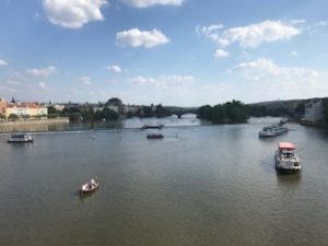 プラハの川