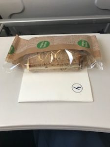 ルフトハンザ機内のサンドイッチ